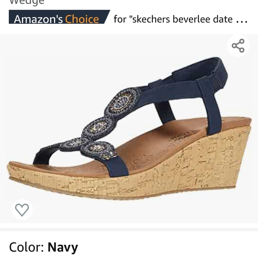 Sketcher wedge sandle